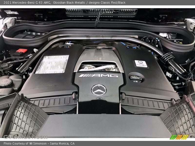  2021 G 63 AMG Engine - 4.0 Liter DI biturbo DOHC 32-Valve VVT V8