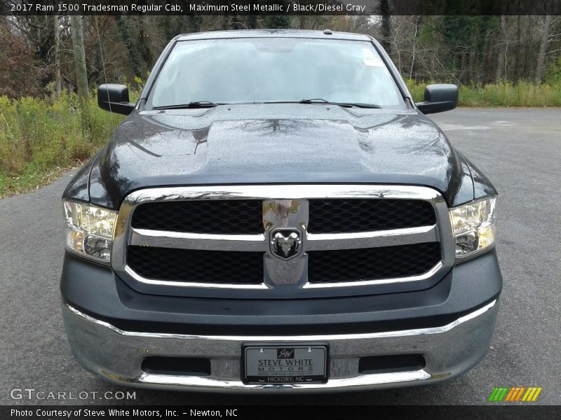 Maximum Steel Metallic / Black/Diesel Gray 2017 Ram 1500 Tradesman Regular Cab