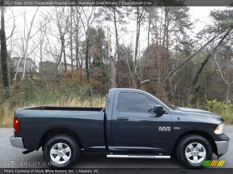 Maximum Steel Metallic / Black/Diesel Gray 2017 Ram 1500 Tradesman Regular Cab