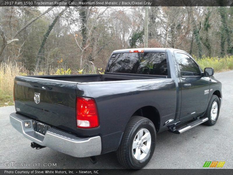 Maximum Steel Metallic / Black/Diesel Gray 2017 Ram 1500 Tradesman Regular Cab
