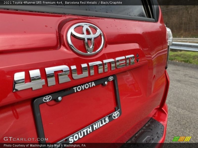 Barcelona Red Metallic / Black/Graphite 2021 Toyota 4Runner SR5 Premium 4x4