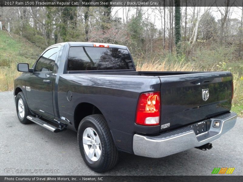 Maximum Steel Metallic / Black/Diesel Gray 2017 Ram 1500 Tradesman Regular Cab