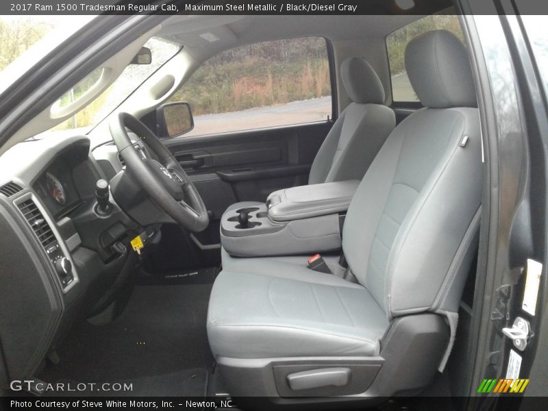 Maximum Steel Metallic / Black/Diesel Gray 2017 Ram 1500 Tradesman Regular Cab