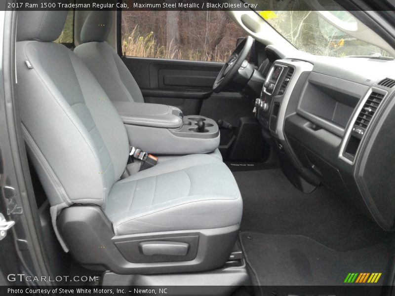 Maximum Steel Metallic / Black/Diesel Gray 2017 Ram 1500 Tradesman Regular Cab