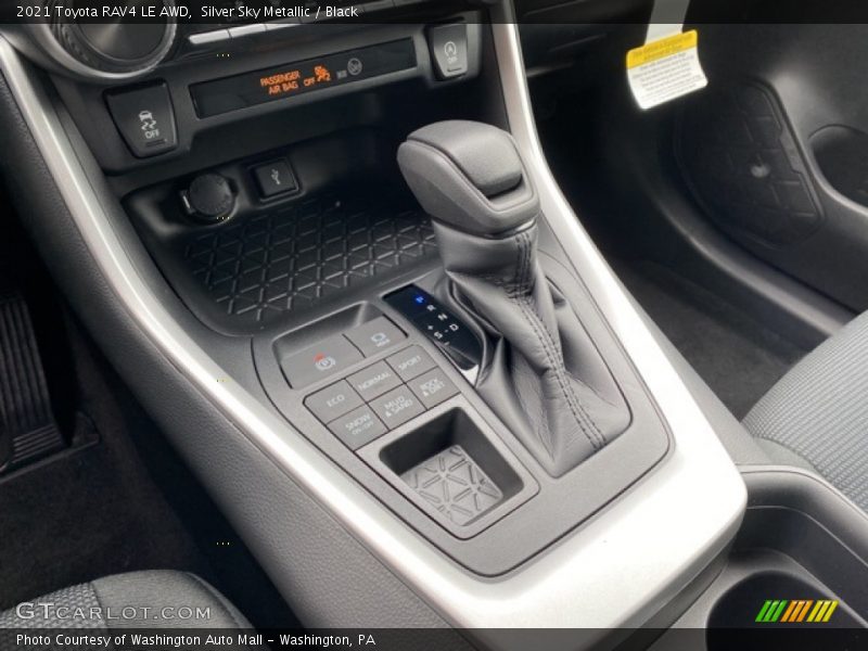 Silver Sky Metallic / Black 2021 Toyota RAV4 LE AWD