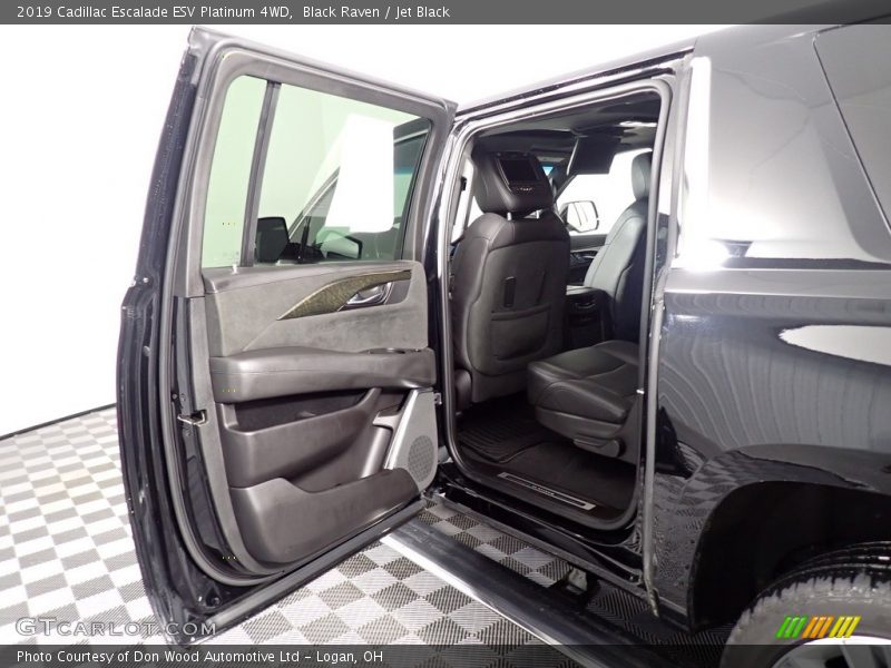 Black Raven / Jet Black 2019 Cadillac Escalade ESV Platinum 4WD