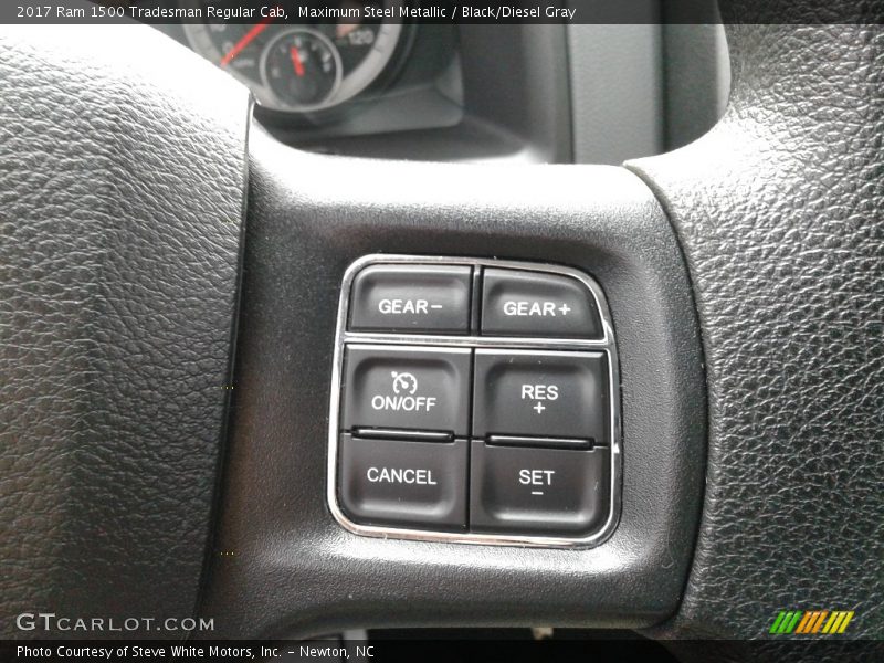 Maximum Steel Metallic / Black/Diesel Gray 2017 Ram 1500 Tradesman Regular Cab