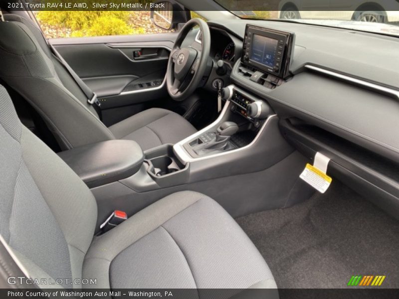 Silver Sky Metallic / Black 2021 Toyota RAV4 LE AWD