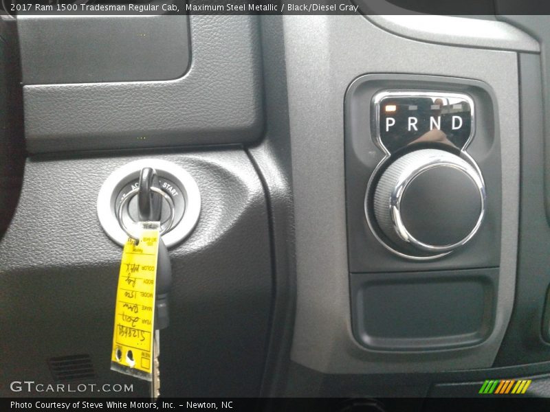 Maximum Steel Metallic / Black/Diesel Gray 2017 Ram 1500 Tradesman Regular Cab
