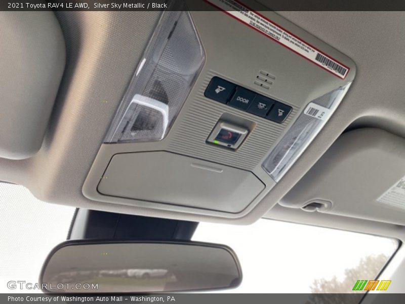 Silver Sky Metallic / Black 2021 Toyota RAV4 LE AWD