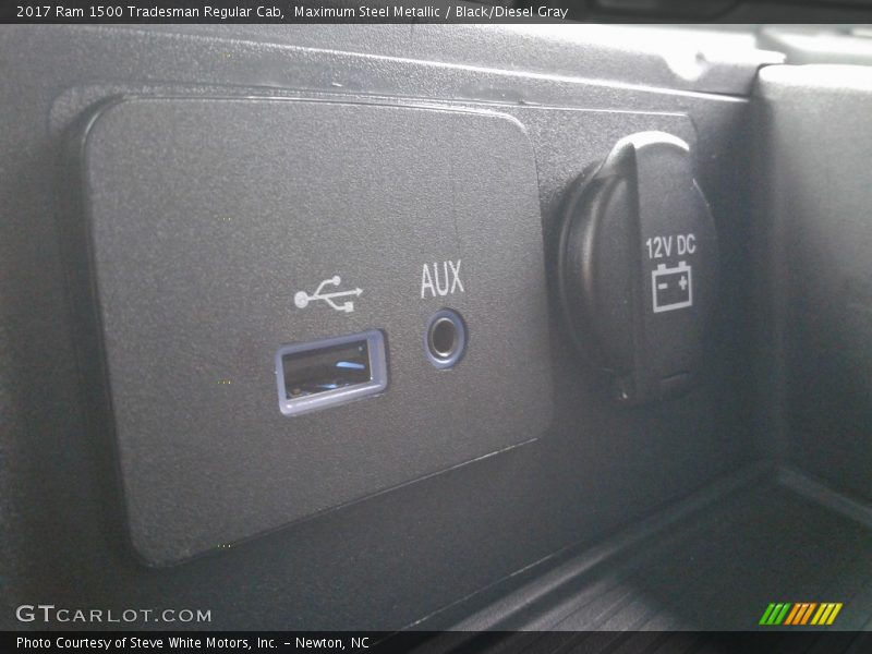 Maximum Steel Metallic / Black/Diesel Gray 2017 Ram 1500 Tradesman Regular Cab