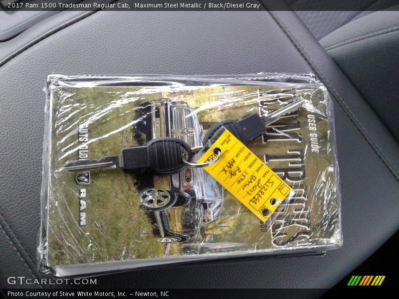 Maximum Steel Metallic / Black/Diesel Gray 2017 Ram 1500 Tradesman Regular Cab