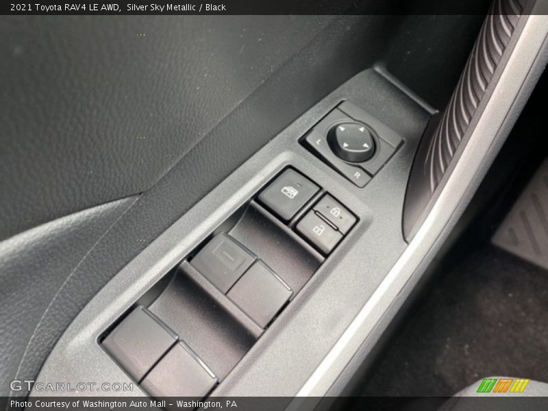 Silver Sky Metallic / Black 2021 Toyota RAV4 LE AWD