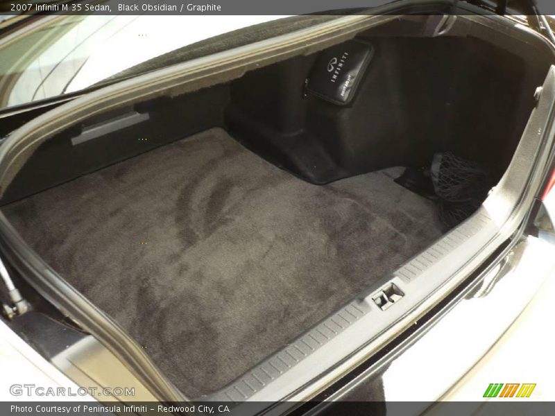 Black Obsidian / Graphite 2007 Infiniti M 35 Sedan