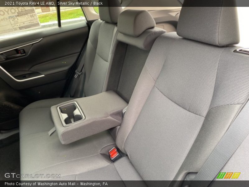 Silver Sky Metallic / Black 2021 Toyota RAV4 LE AWD