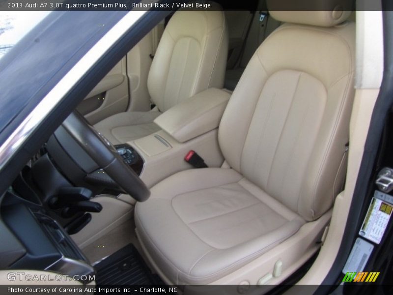 Brilliant Black / Velvet Beige 2013 Audi A7 3.0T quattro Premium Plus