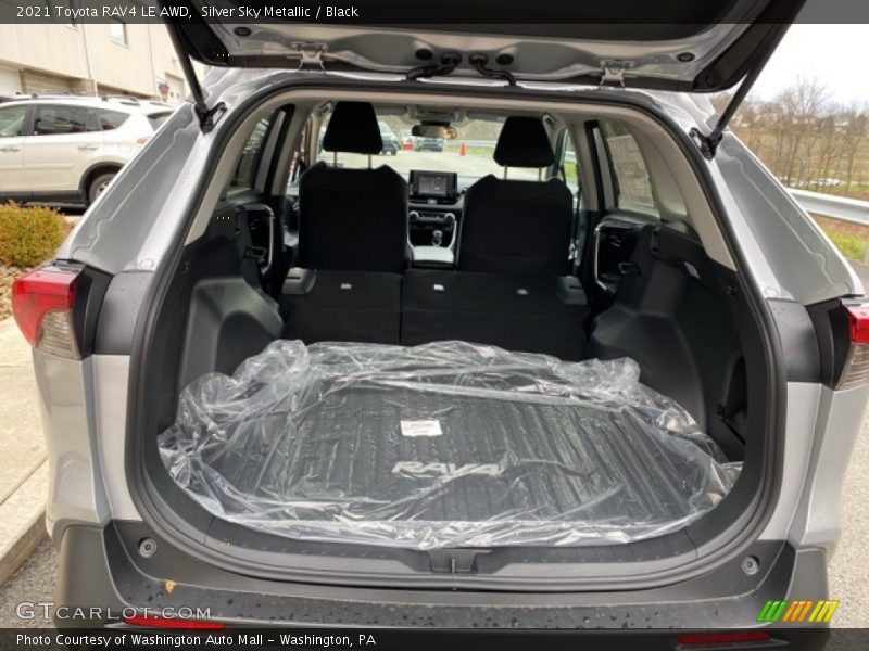 Silver Sky Metallic / Black 2021 Toyota RAV4 LE AWD