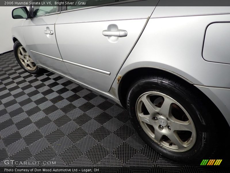 Bright Silver / Gray 2006 Hyundai Sonata LX V6