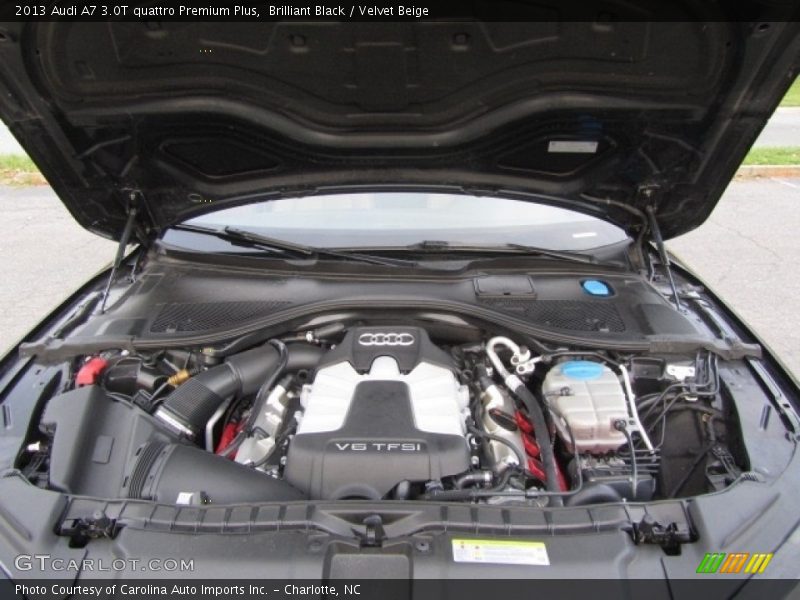 Brilliant Black / Velvet Beige 2013 Audi A7 3.0T quattro Premium Plus