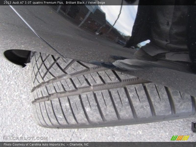 Brilliant Black / Velvet Beige 2013 Audi A7 3.0T quattro Premium Plus