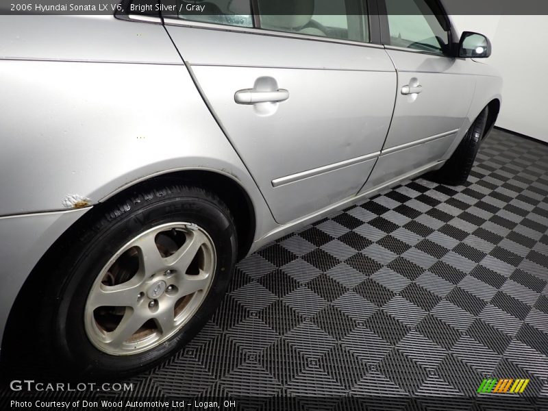 Bright Silver / Gray 2006 Hyundai Sonata LX V6