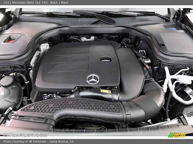 Black / Black 2021 Mercedes-Benz GLC 300