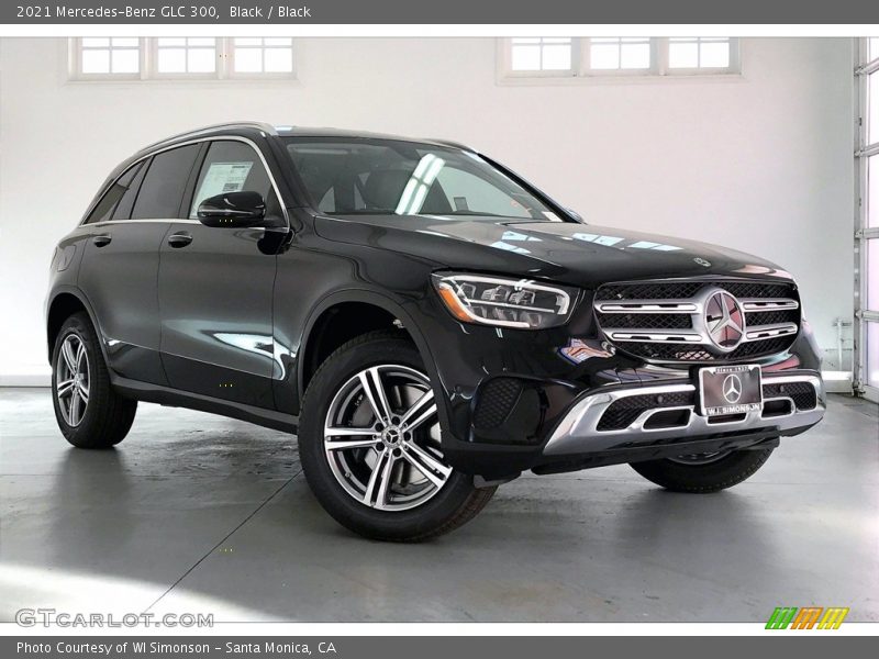 Black / Black 2021 Mercedes-Benz GLC 300