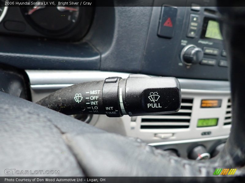 Bright Silver / Gray 2006 Hyundai Sonata LX V6