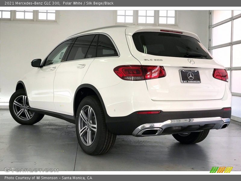 Polar White / Silk Beige/Black 2021 Mercedes-Benz GLC 300