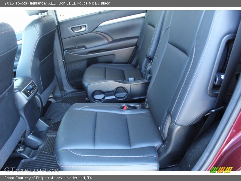 Ooh La La Rouge Mica / Black 2015 Toyota Highlander XLE