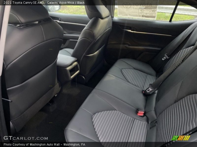 Galactic Aqua Mica / Black 2021 Toyota Camry SE AWD