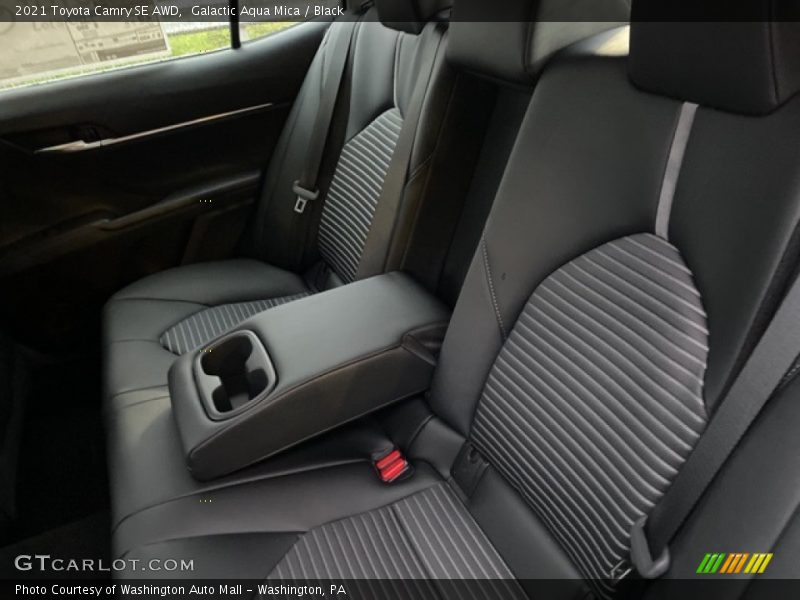 Galactic Aqua Mica / Black 2021 Toyota Camry SE AWD