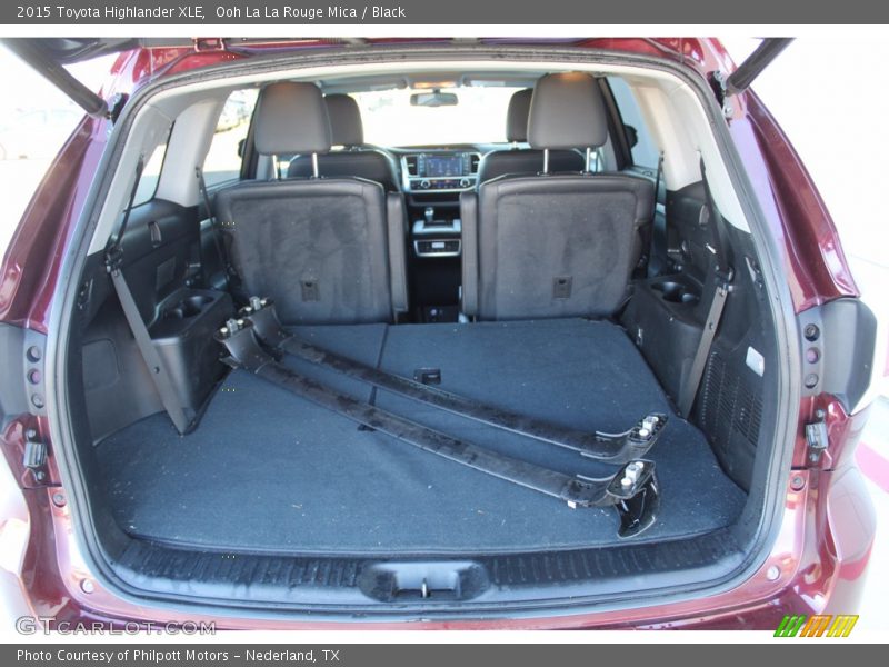 Ooh La La Rouge Mica / Black 2015 Toyota Highlander XLE