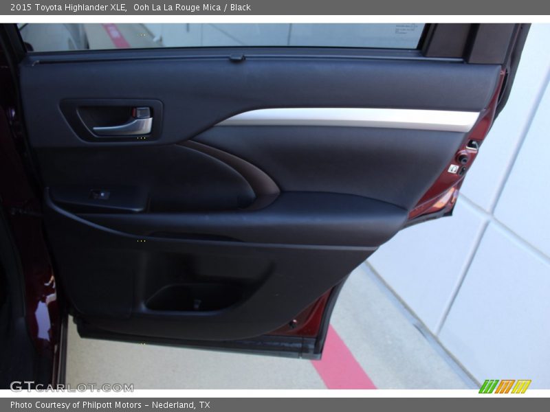 Ooh La La Rouge Mica / Black 2015 Toyota Highlander XLE