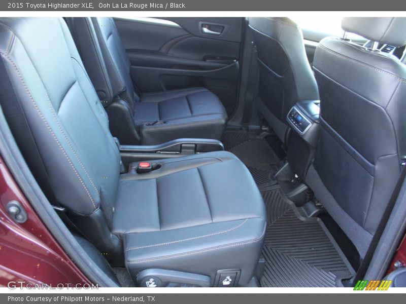 Ooh La La Rouge Mica / Black 2015 Toyota Highlander XLE