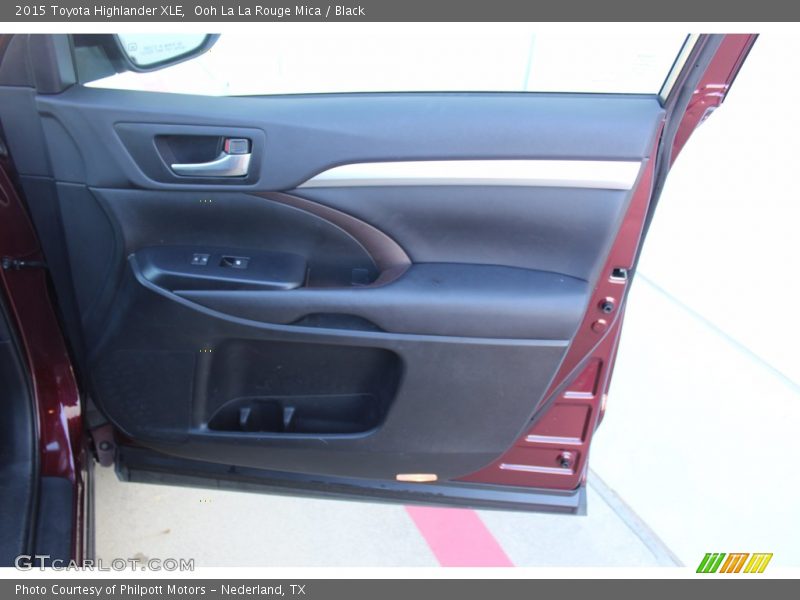 Ooh La La Rouge Mica / Black 2015 Toyota Highlander XLE