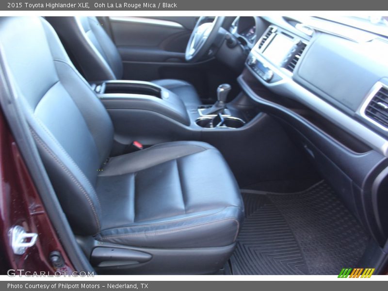 Ooh La La Rouge Mica / Black 2015 Toyota Highlander XLE