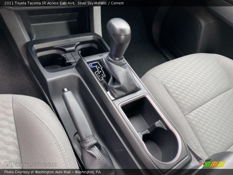Silver Sky Metallic / Cement 2021 Toyota Tacoma SR Access Cab 4x4