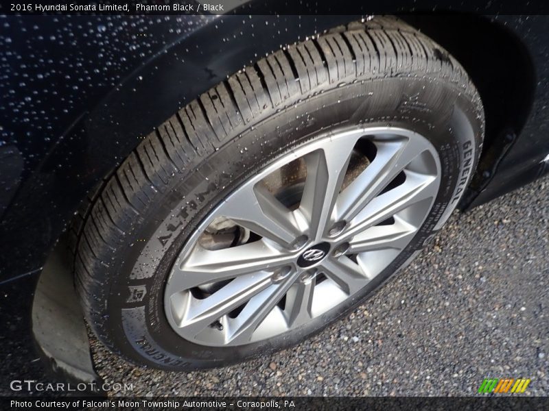Phantom Black / Black 2016 Hyundai Sonata Limited