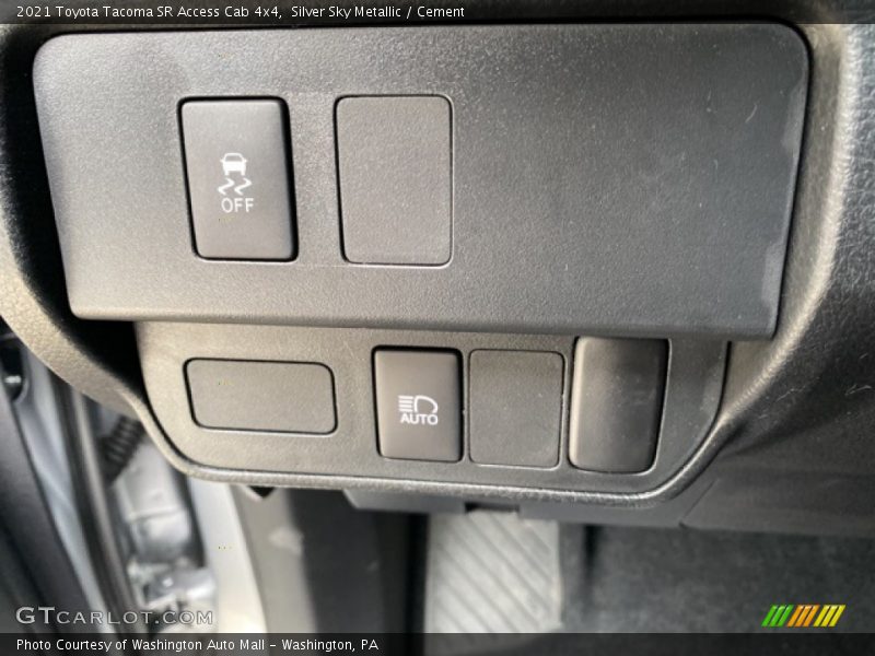 Silver Sky Metallic / Cement 2021 Toyota Tacoma SR Access Cab 4x4