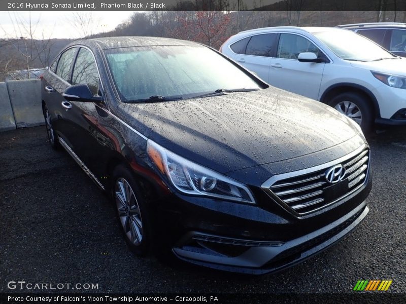 Phantom Black / Black 2016 Hyundai Sonata Limited