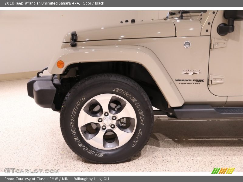 Gobi / Black 2018 Jeep Wrangler Unlimited Sahara 4x4