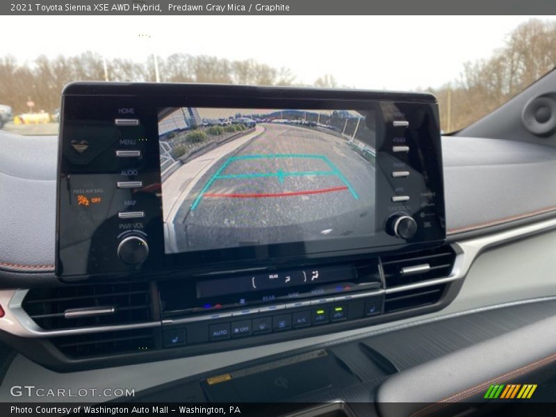 Predawn Gray Mica / Graphite 2021 Toyota Sienna XSE AWD Hybrid
