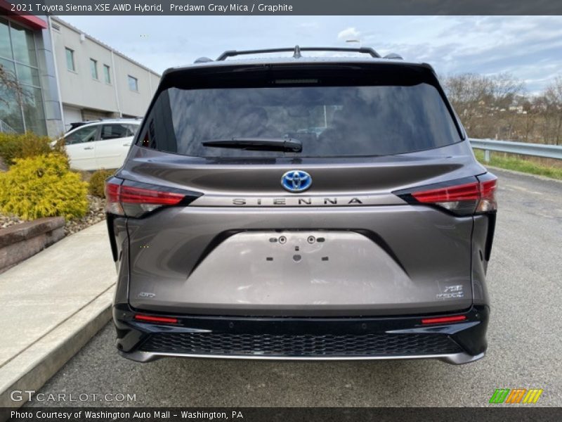 Predawn Gray Mica / Graphite 2021 Toyota Sienna XSE AWD Hybrid
