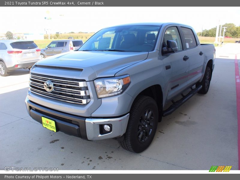 Cement / Black 2021 Toyota Tundra SR5 CrewMax 4x4