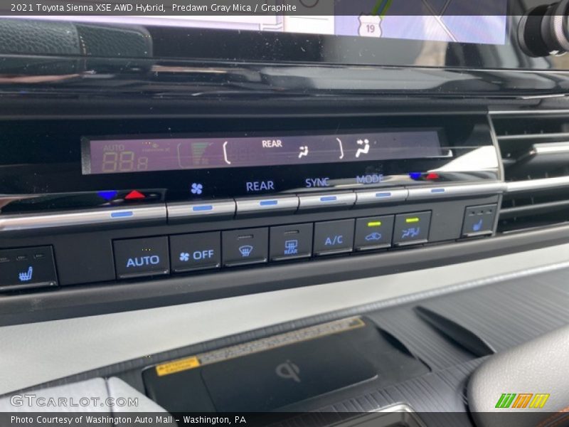 Predawn Gray Mica / Graphite 2021 Toyota Sienna XSE AWD Hybrid