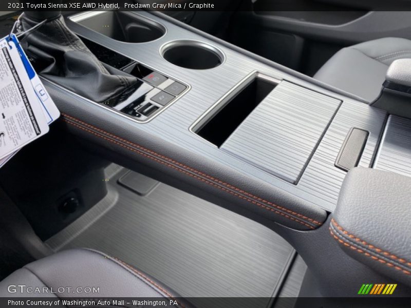 Predawn Gray Mica / Graphite 2021 Toyota Sienna XSE AWD Hybrid