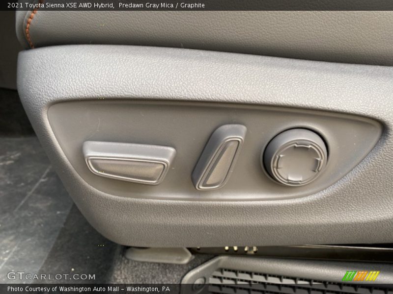 Predawn Gray Mica / Graphite 2021 Toyota Sienna XSE AWD Hybrid