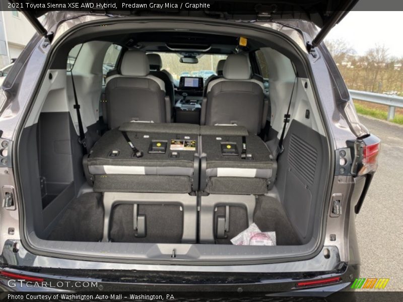 Predawn Gray Mica / Graphite 2021 Toyota Sienna XSE AWD Hybrid
