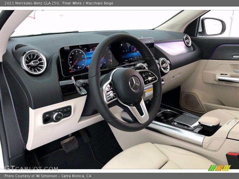 Polar White / Macchiato Beige 2021 Mercedes-Benz GLA 250